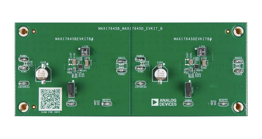 Фото MAX17645BEVKITB# Analog Devices, Inc. — MAX17645BEVKITB# — Разное — Analog Devices, Inc.