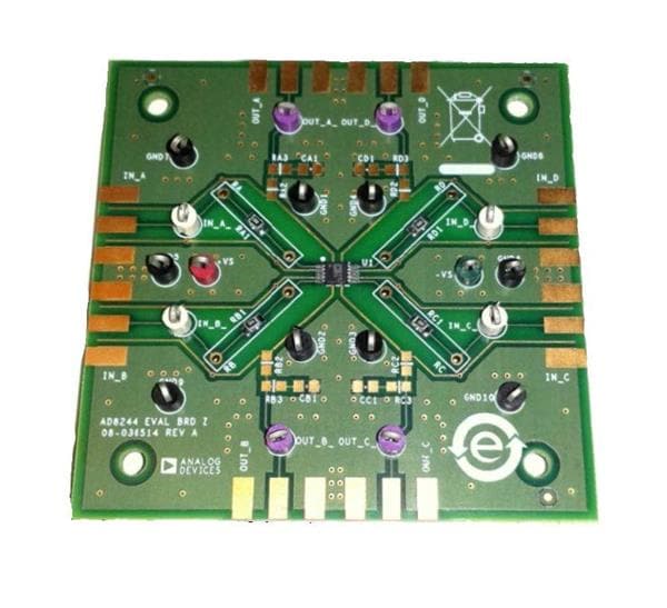 Фото AD8244-EVALZ Analog Devices, Inc. — AD8244-EVALZ — Разное — Analog Devices, Inc.
