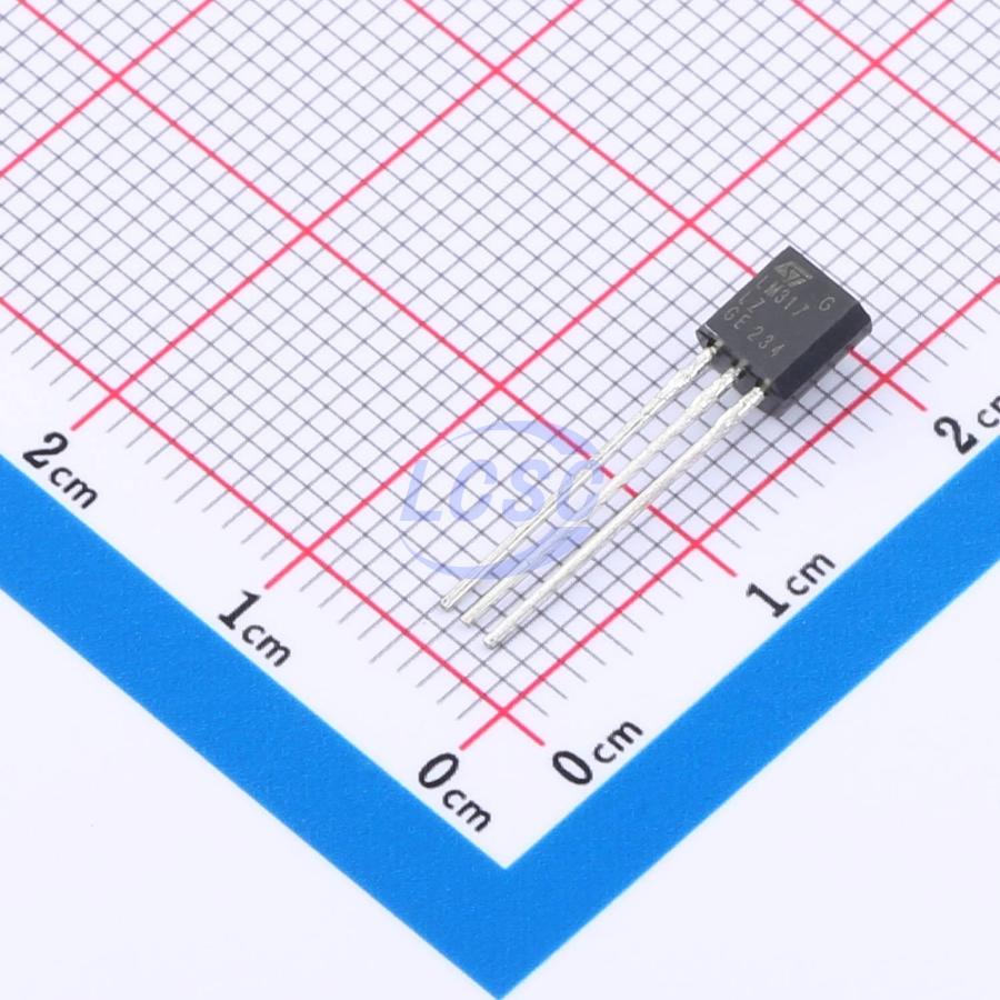 Фото LM317TO92 ST Microelectronics — LM317LZ — Стабилизаторы линейные — ST Microelectronics