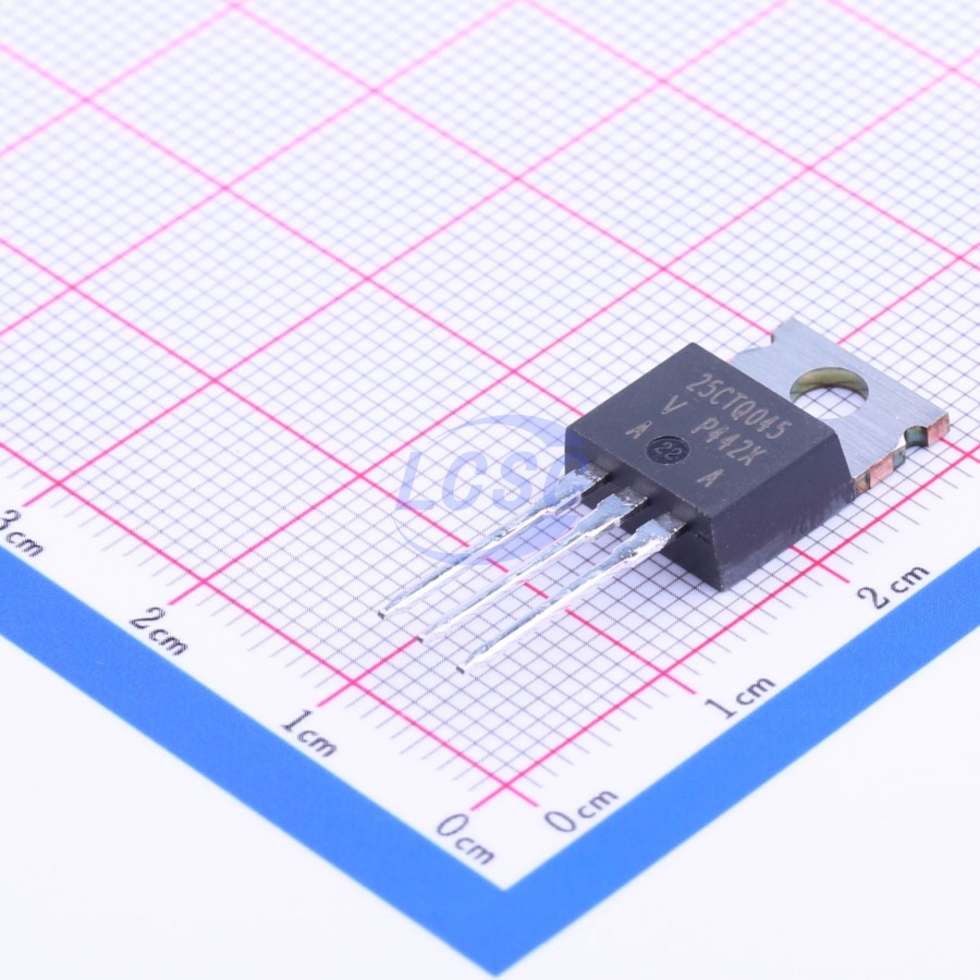 Фото Шоттки х2  45V 2х15A 0.5V общ. катод VISHAY — VS-25CTQ045PBF — Разное — VISHAY