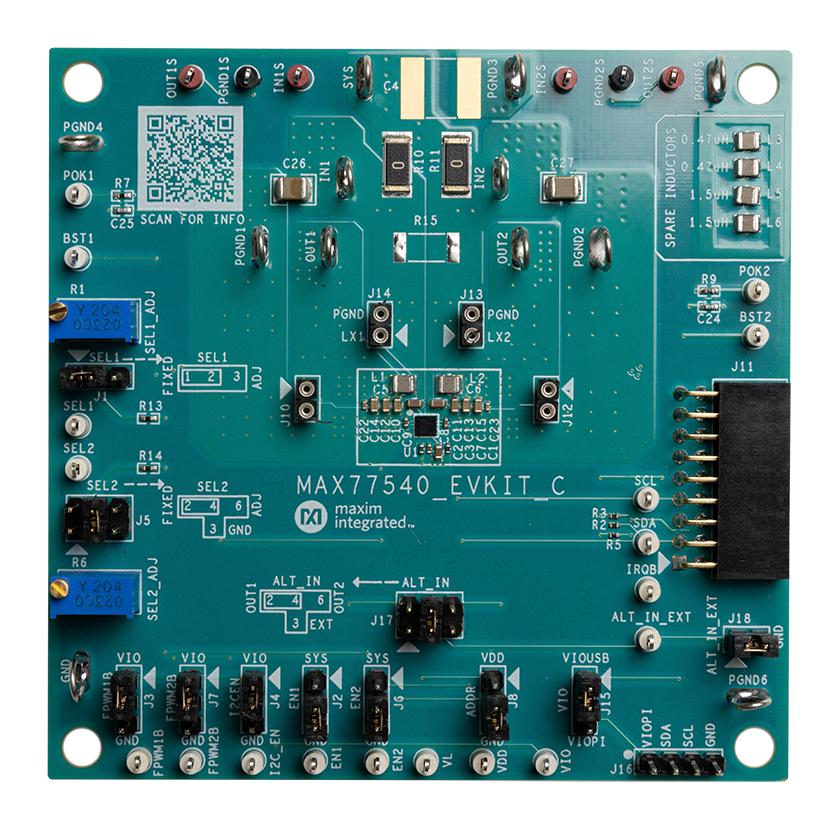 Фото MAX77540EVKIT# Analog Devices, Inc. — MAX77540EVKIT# — Разное — Analog Devices, Inc.