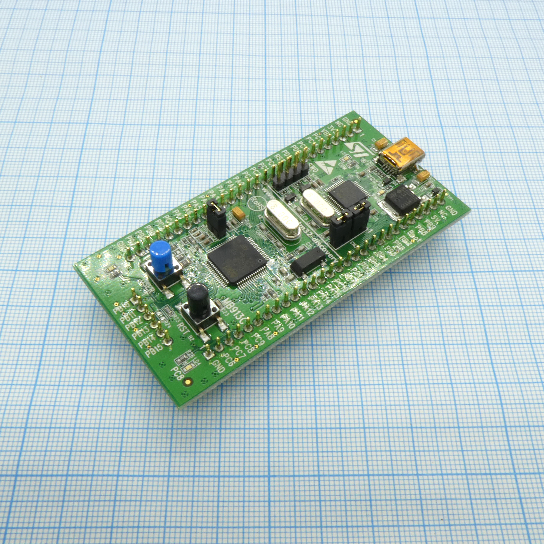 Фото STM32VLDISCOVERY ST Microelectronics — STM32VLDISCOVERY — Оценочные и отладочные платы — ST Microelectronics