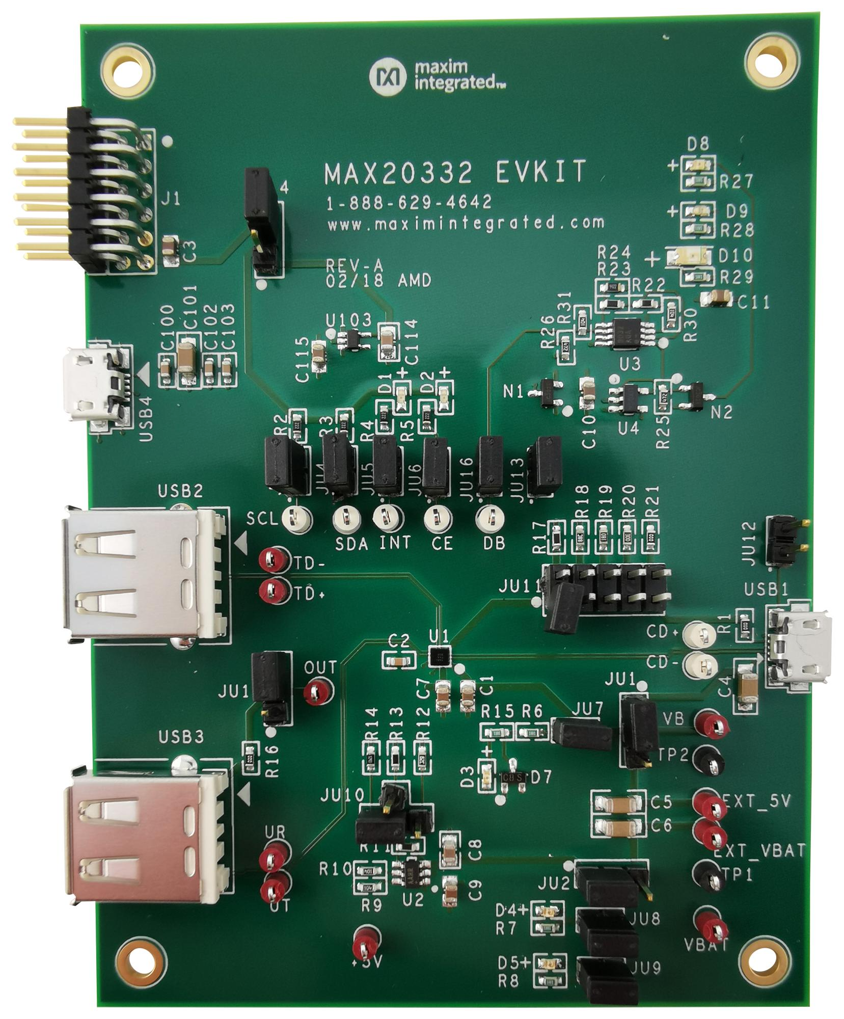 Фото MAX20332EVKIT# Analog Devices, Inc. — MAX20332EVKIT# — Разное — Analog Devices, Inc.