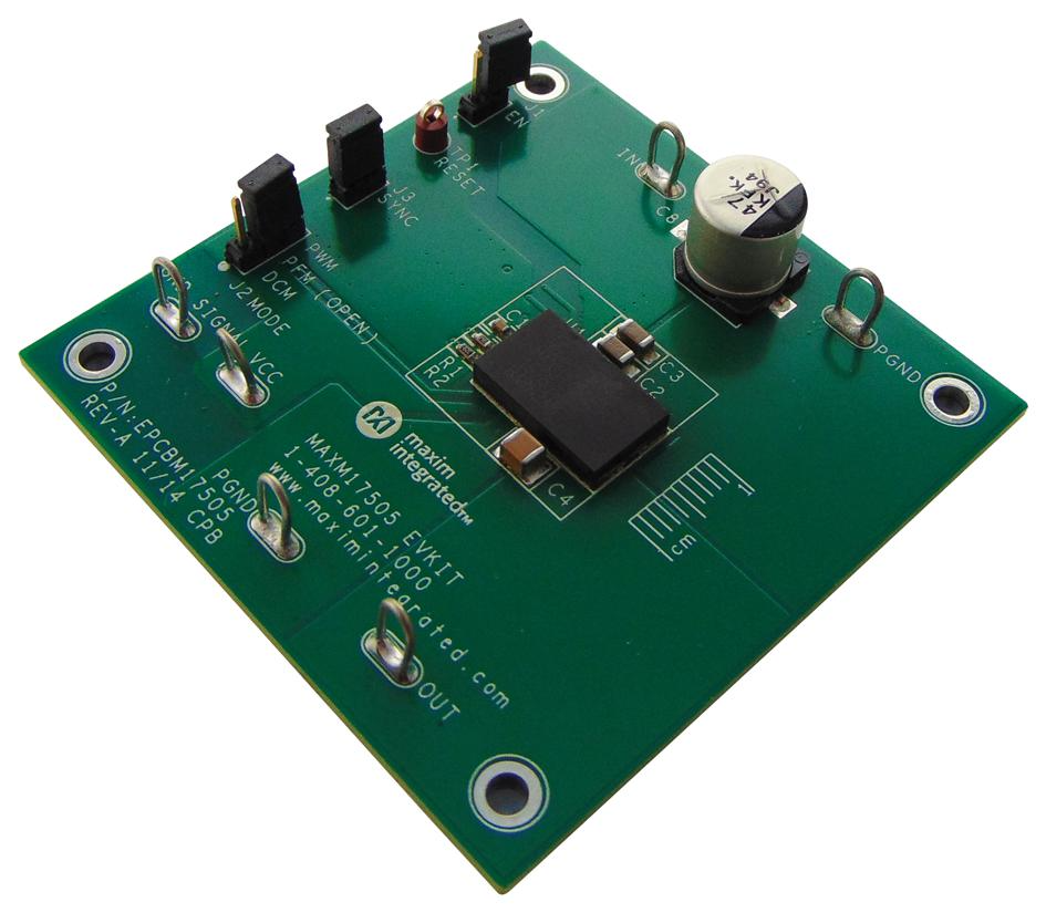 Фото MAXM17505EVKIT# Analog Devices, Inc. — MAXM17505EVKIT# — Разное — Analog Devices, Inc.