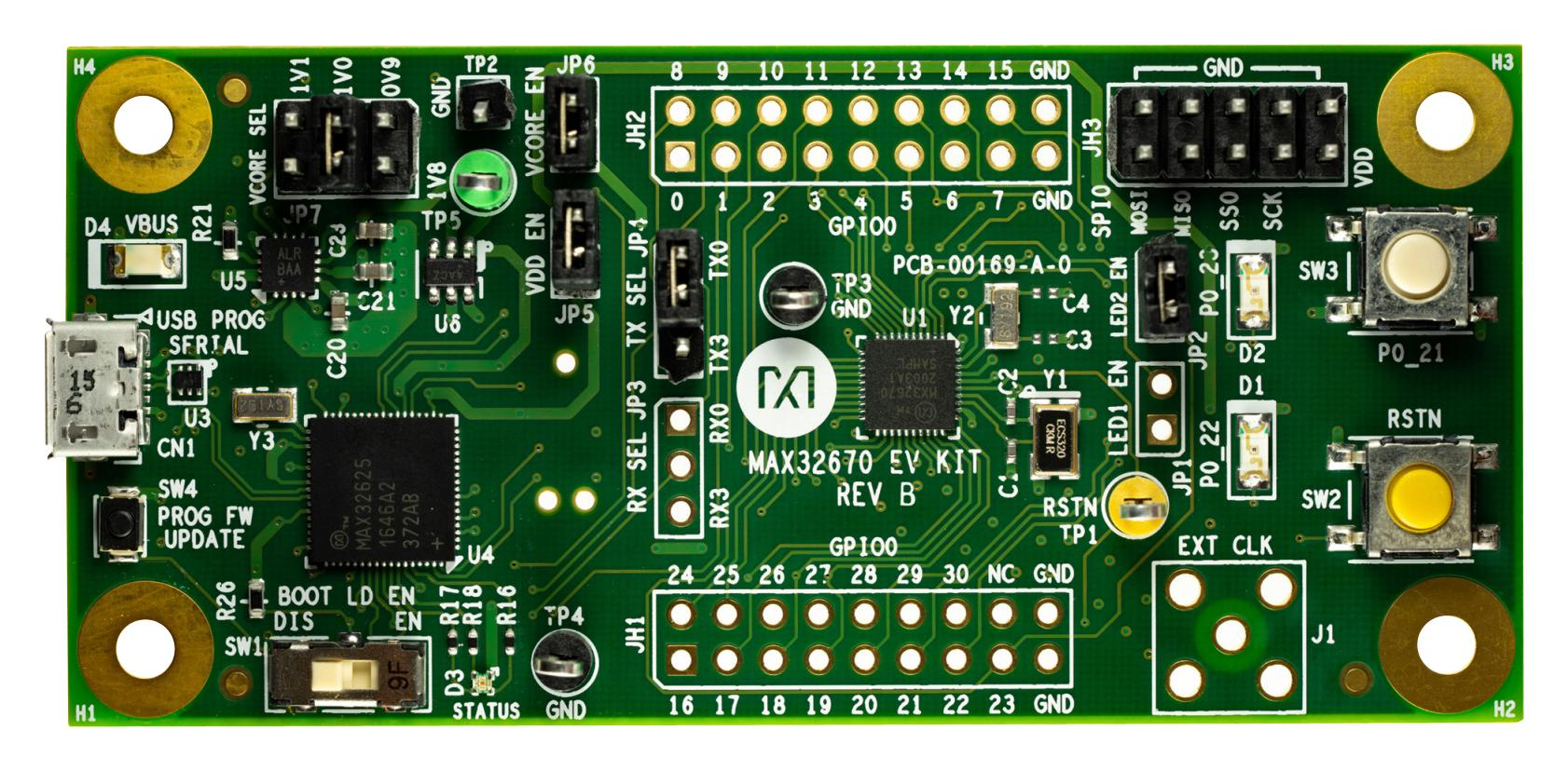 Фото MAX32670EVKIT# Analog Devices, Inc. — MAX32670EVKIT# — Разное — Analog Devices, Inc.