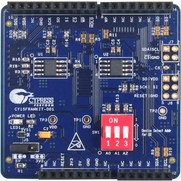 Фото CY15FRAMKIT-001 Infineon Technologies — CY15FRAMKIT-001 — Разное — Infineon Technologies