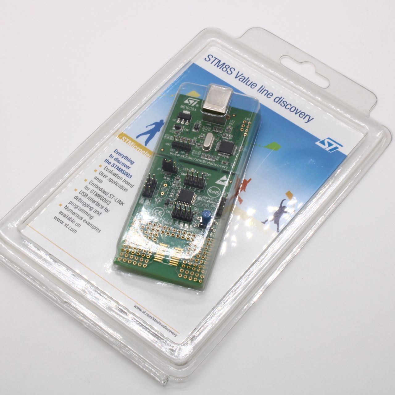Фото STM8SVLDISCOVERY ST Microelectronics — STM8SVLDISCOVERY — Оценочные и отладочные платы — ST Microelectronics