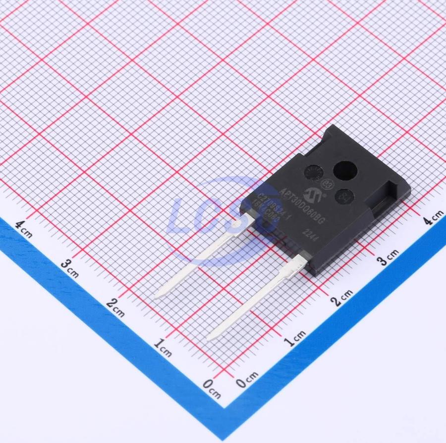 Фото APT30DQ60BG Microchip Technology Inc. — APT30DQ60BG — Одиночные диоды — Microchip Technology Inc.