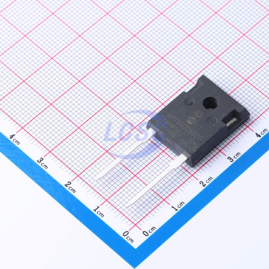 Фото APT60DQ60BG Microchip Technology Inc. — APT60DQ60BG — Одиночные диоды — Microchip Technology Inc.