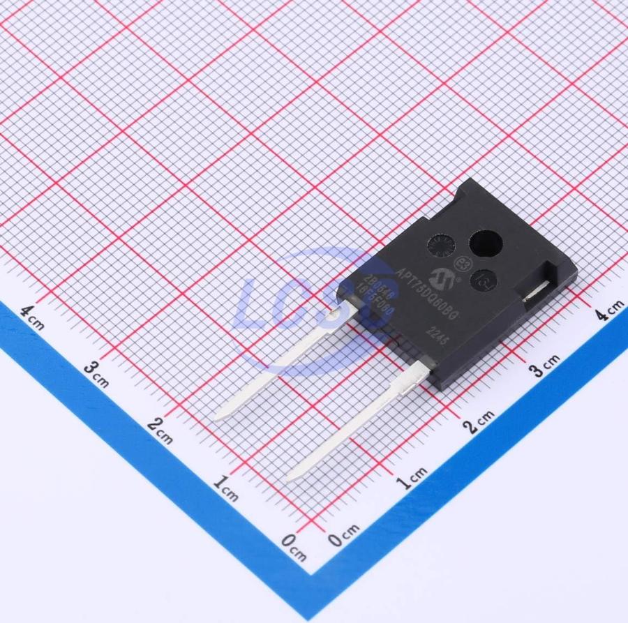 Фото APT75DQ60BG Microchip Technology Inc. — APT75DQ60BG — Одиночные диоды — Microchip Technology Inc.