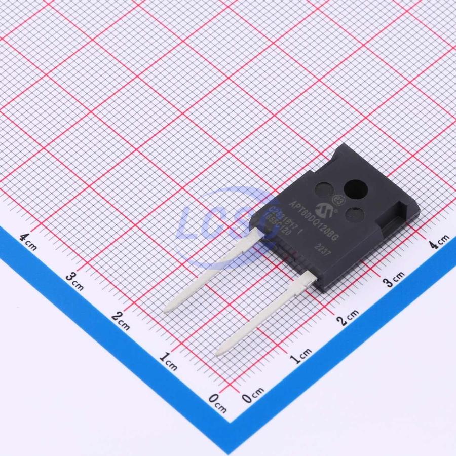 Фото APT60DQ120BG Microchip Technology Inc. — APT60DQ120BG — Одиночные диоды — Microchip Technology Inc.