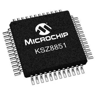 Фото KSZ8851SNL Microchip Technology Inc. — KSZ8851SNL — Телекоммуникационные интерфейсы — Microchip Technology Inc.