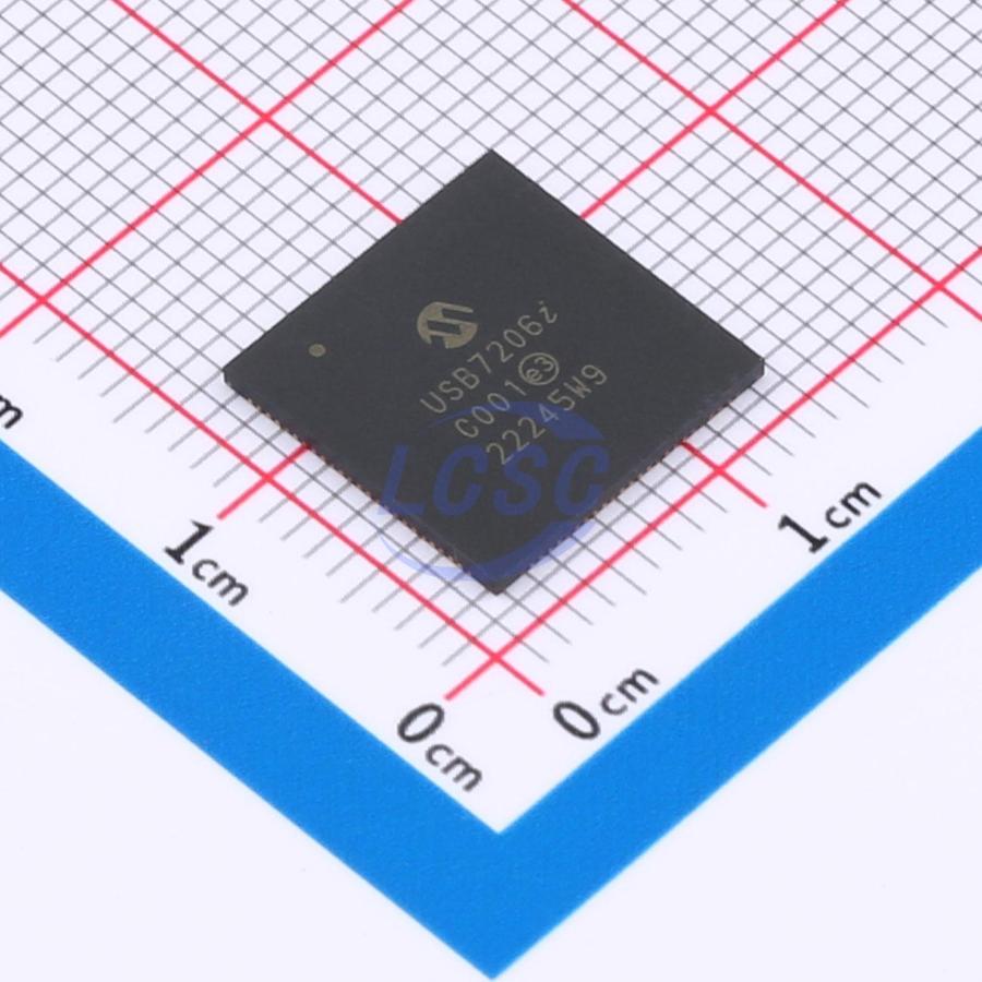 Фото USB7206C-I/KDX Microchip Technology Inc. — USB7206C-I/KDX — Микроконтроллерные интерфейсы — Microchip Technology Inc.
