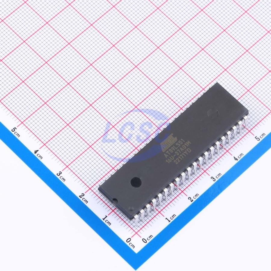 Фото AT89LS51-16PU Microchip Technology Inc. — AT89LS51-16PU — Микроконтроллеры 8051 семейства — Microchip Technology Inc.