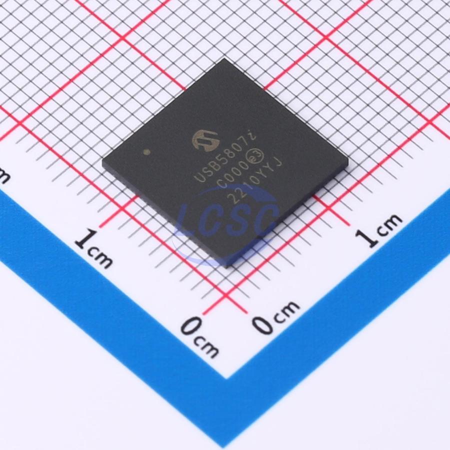 Фото USB5807CT-I/KD Microchip Technology Inc. — USB5807CT-I/KD — Микроконтроллерные интерфейсы — Microchip Technology Inc.