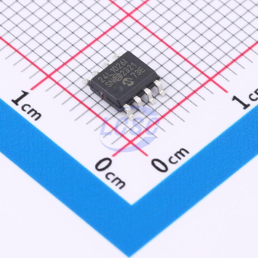 Фото 24LC1026T-I/SN Microchip Technology Inc. — 24LC1026T-I/SN — EEPROM память — Microchip Technology Inc.