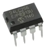 Фото 24LC256-E/P Microchip Technology Inc. — 24LC256-E/P — EEPROM память — Microchip Technology Inc.