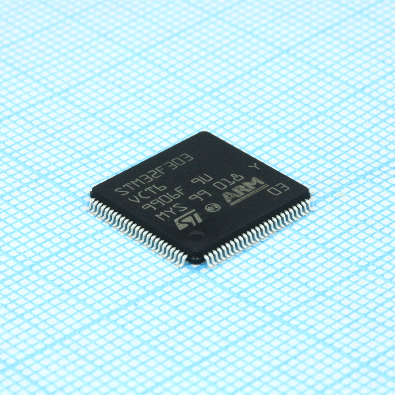 Фото STM32F303VCT6 ST Microelectronics — STM32F303VCT6 — Микроконтроллеры STM — ST Microelectronics
