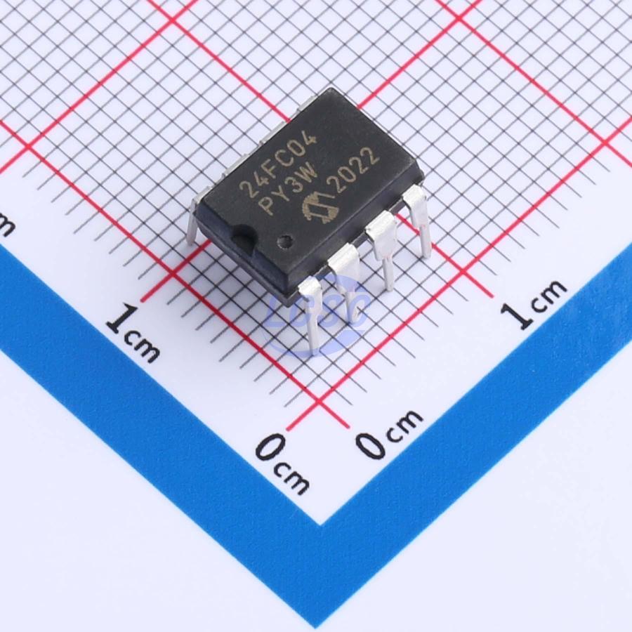 Фото 24FC04-I/P Microchip Technology Inc. — 24FC04-I/P — EEPROM память — Microchip Technology Inc.