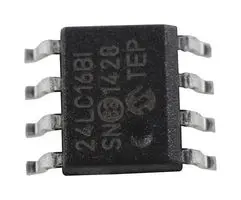 Фото 24LC16B-I/SNG Microchip Technology Inc. — 24LC16B-I/SNG — EEPROM память — Microchip Technology Inc.