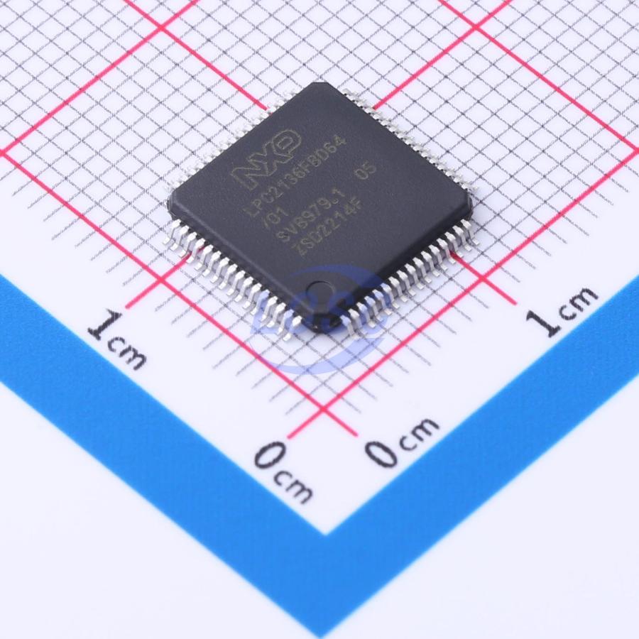 Фото LPC2136FBD64/01EL NXP / Philips — LPC2136FBD64/01EL — Микроконтроллеры NXP — NXP / Philips