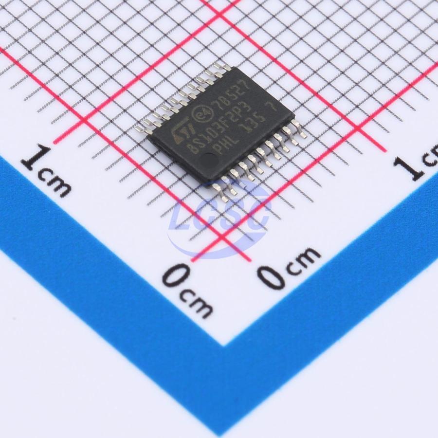 Фото STM8S103F2P3TR ST Microelectronics — STM8S103F2P3TR — Микроконтроллеры STM — ST Microelectronics