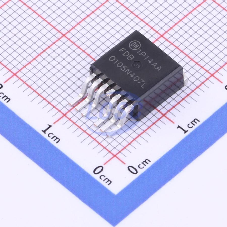 Фото FDB0105N407L ON Semiconductor — FDB0105N407L — Одиночные MOSFET транзисторы — ON Semiconductor
