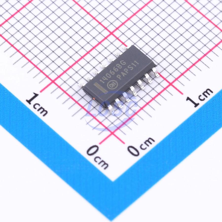 Фото MC14066BDR2 ON Semiconductor — MC14066BDR2 — Микросхемы КМОП (серия 40) — ON Semiconductor