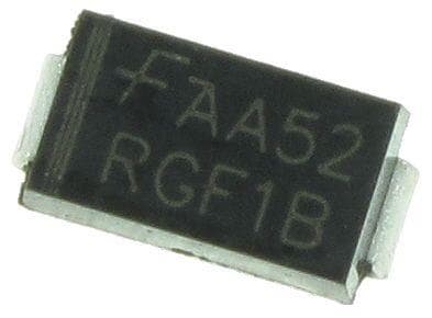 Фото RGF1B ON Semiconductor — RGF1B — Одиночные диоды — ON Semiconductor