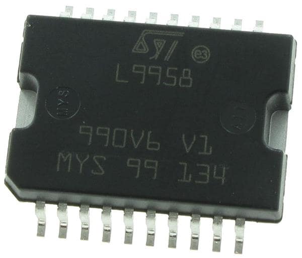 Фото L9958 ST Microelectronics — L9958 — Драйверы (полу) мостовые и двигателей — ST Microelectronics