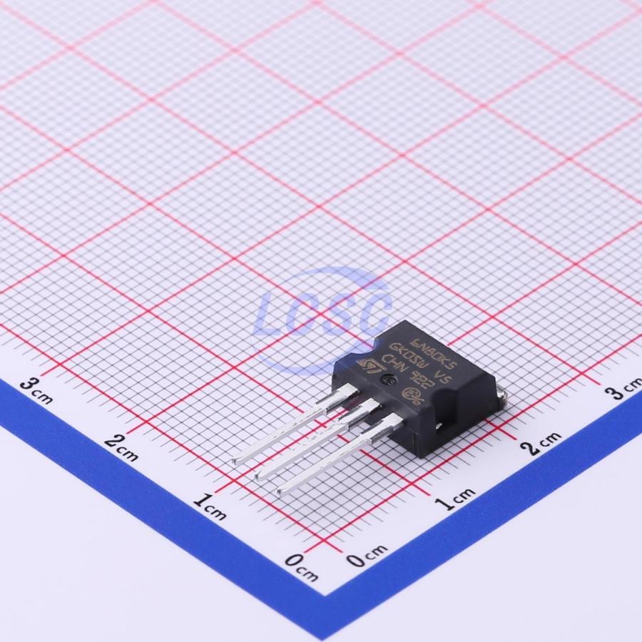Фото STI6N80K5 ST Microelectronics — STI6N80K5 — Одиночные MOSFET транзисторы — ST Microelectronics