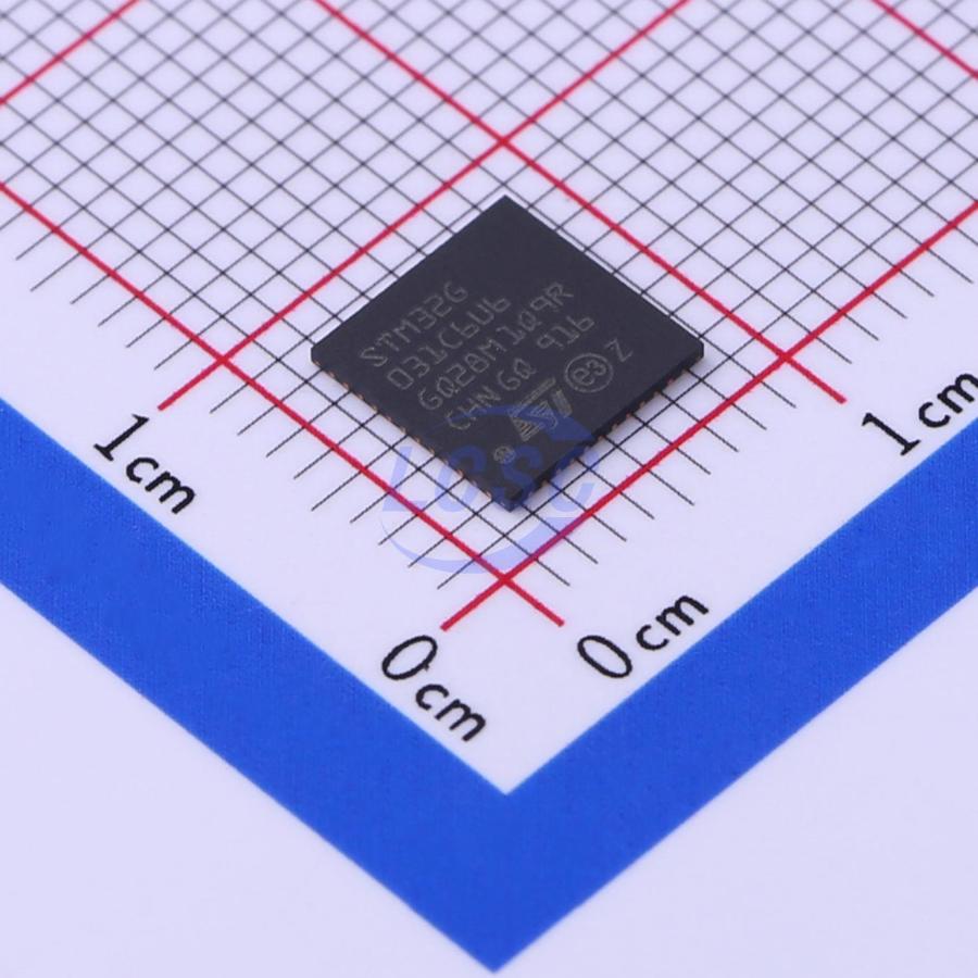Фото STM32G031C6U6 ST Microelectronics — STM32G031C6U6 — Микроконтроллеры STM — ST Microelectronics