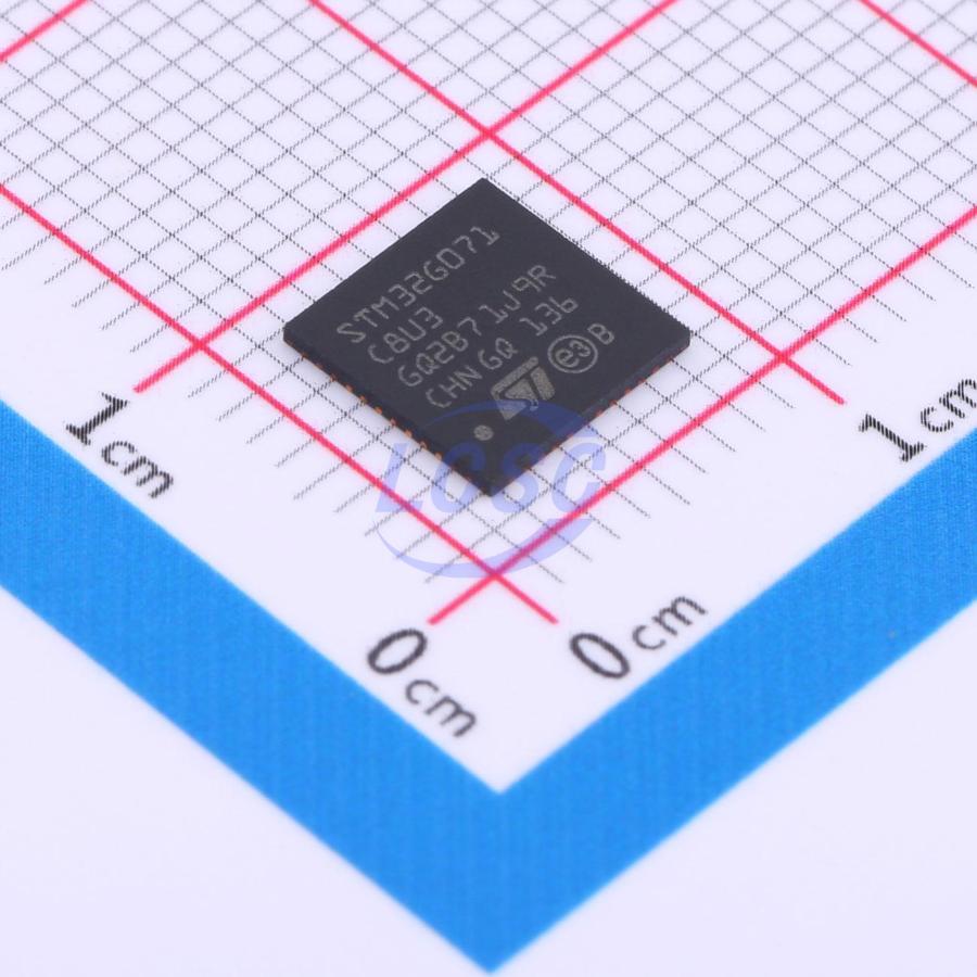 Фото STM32G071C8U3 ST Microelectronics — STM32G071C8U3 — Микроконтроллеры STM — ST Microelectronics
