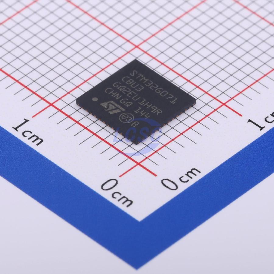 Фото STM32G071CBU3 ST Microelectronics — STM32G071CBU3 — Микроконтроллеры STM — ST Microelectronics