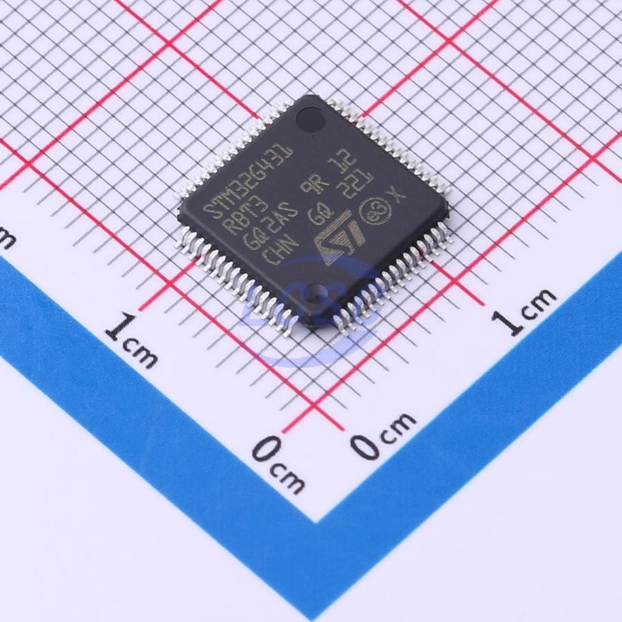 Фото STM32G431RBT3 ST Microelectronics — STM32G431RBT3 — Микроконтроллеры STM — ST Microelectronics