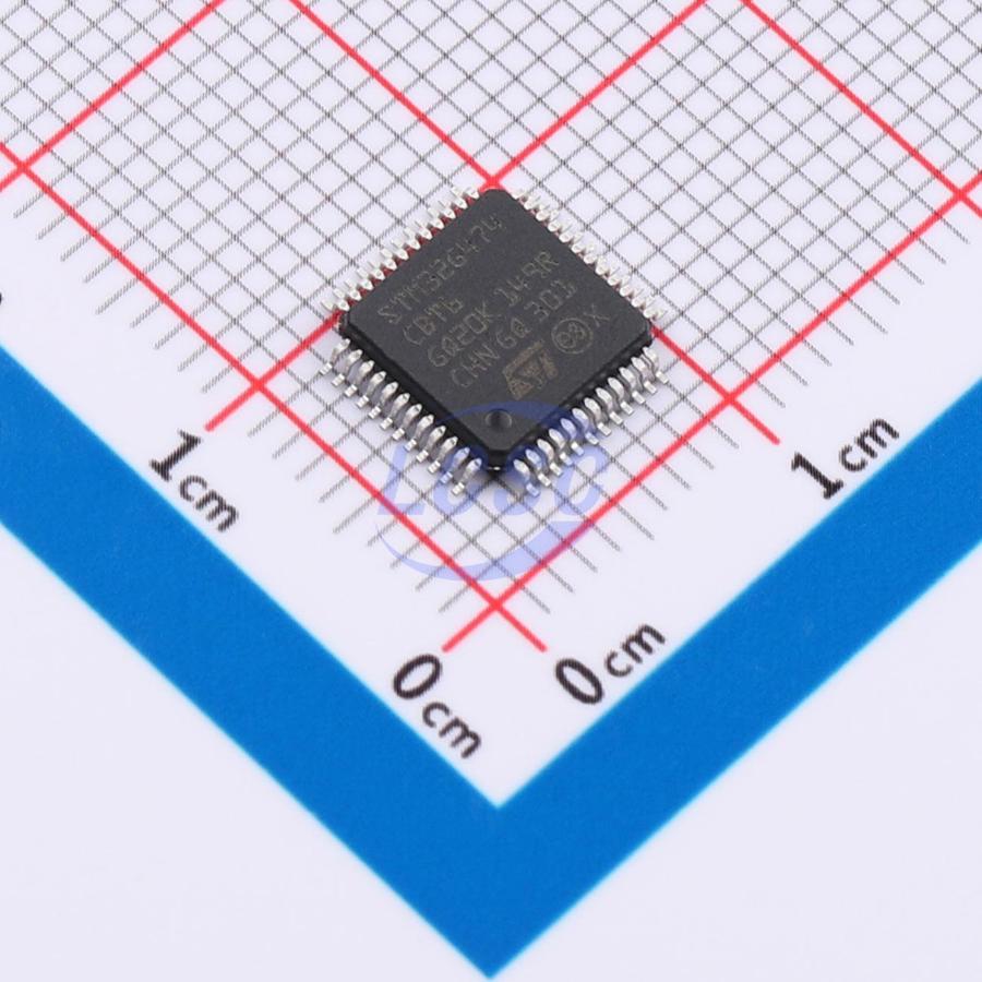 Фото STM32G474CBT6 ST Microelectronics — STM32G474CBT6 — Микроконтроллеры STM — ST Microelectronics