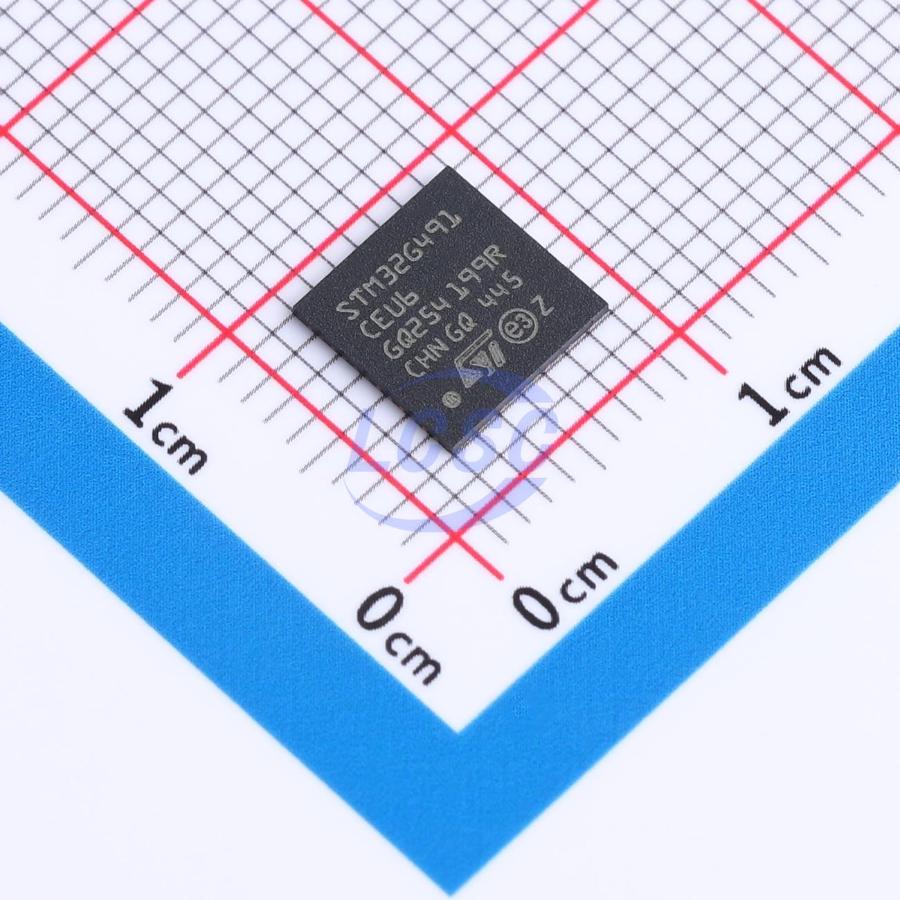 Фото STM32G491CEU6 ST Microelectronics — STM32G491CEU6 — Микроконтроллеры STM — ST Microelectronics