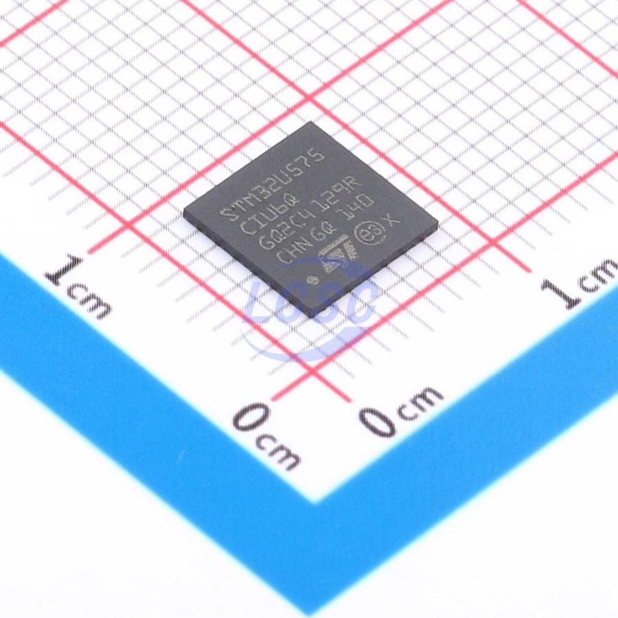 Фото STM32U575CIU6Q ST Microelectronics — STM32U575CIU6Q — Микроконтроллеры STM — ST Microelectronics