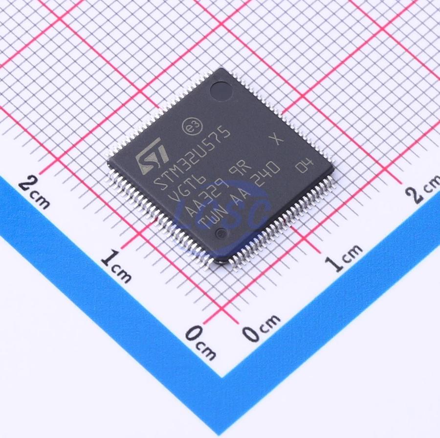 Фото STM32U575VGT6 ST Microelectronics — STM32U575VGT6 — Микроконтроллеры STM — ST Microelectronics