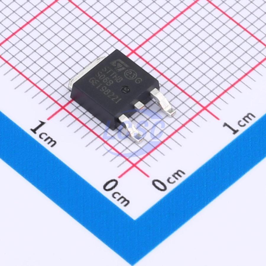 Фото STTH8S06B-TR ST Microelectronics — STTH8S06B-TR — Одиночные диоды — ST Microelectronics