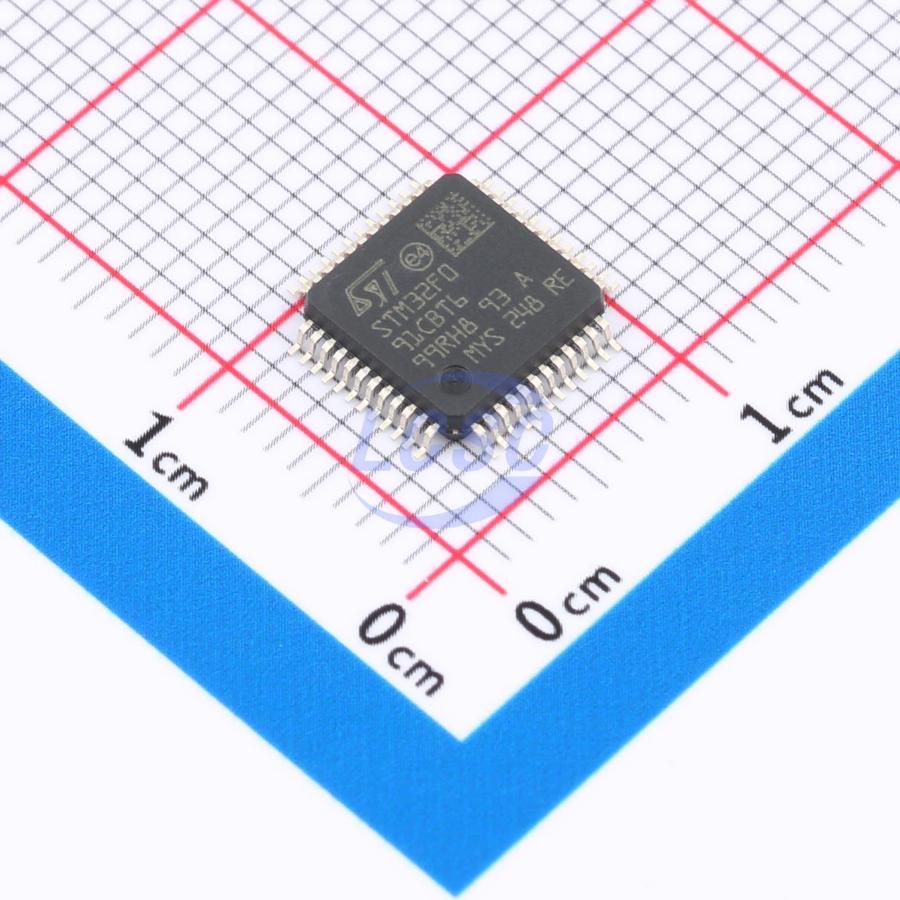 Фото STM32F091CBT6TR ST Microelectronics — STM32F091CBT6TR — Микроконтроллеры STM — ST Microelectronics