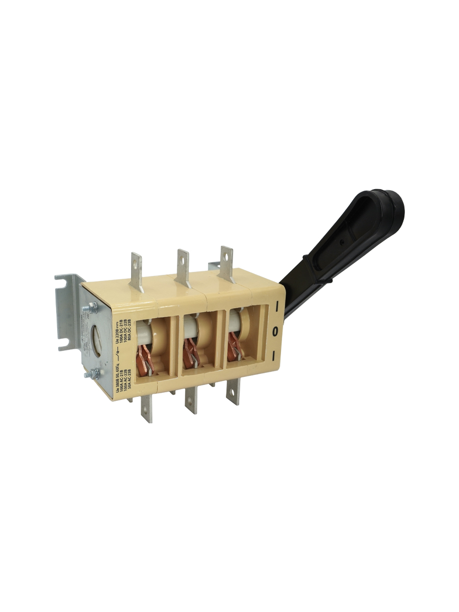 ВР32-31 А 70220-00 УХЛ3, 100А, несъёмная боковая рукоятка, 3-х полюсный на два направления, IP00, выключатель-разъединитель  (ЭТ)