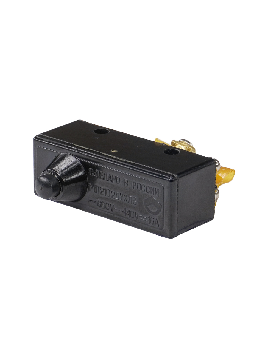 МП 2102 УХЛ3 исп.03, IP00, толкатель с увеличенным ходом, базовый, винт, микровыключатель  