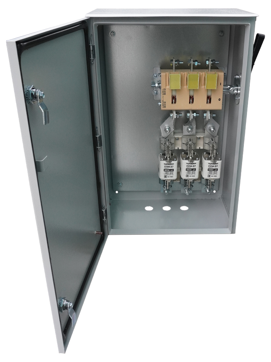 ЯВЗ-34-IP54 УХЛ2, 400А, с ППН-37 400А, держатели медь, шины медь, ящик силовой, ЭЛЕКТРОТЕХНИК