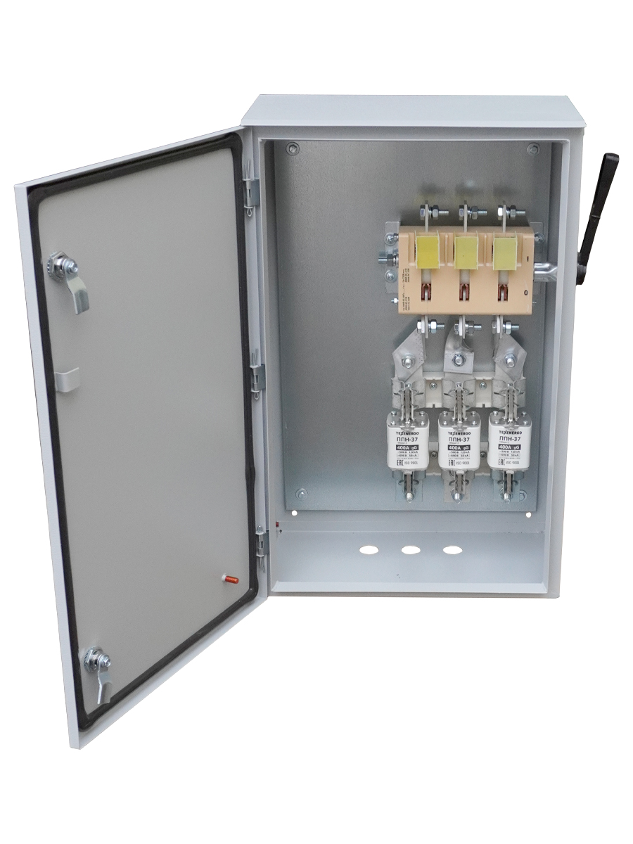 ЯРВ-400-54 УХЛ2, с ППН-37 400А, держатели медь, шины медь, IP54, ящик силовой, ЭЛЕКТРОТЕХНИК