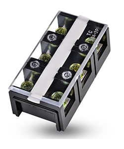 ТС-1004, 100А, 4 клеммные пары, IP30, блок зажимов  (ЭТ)