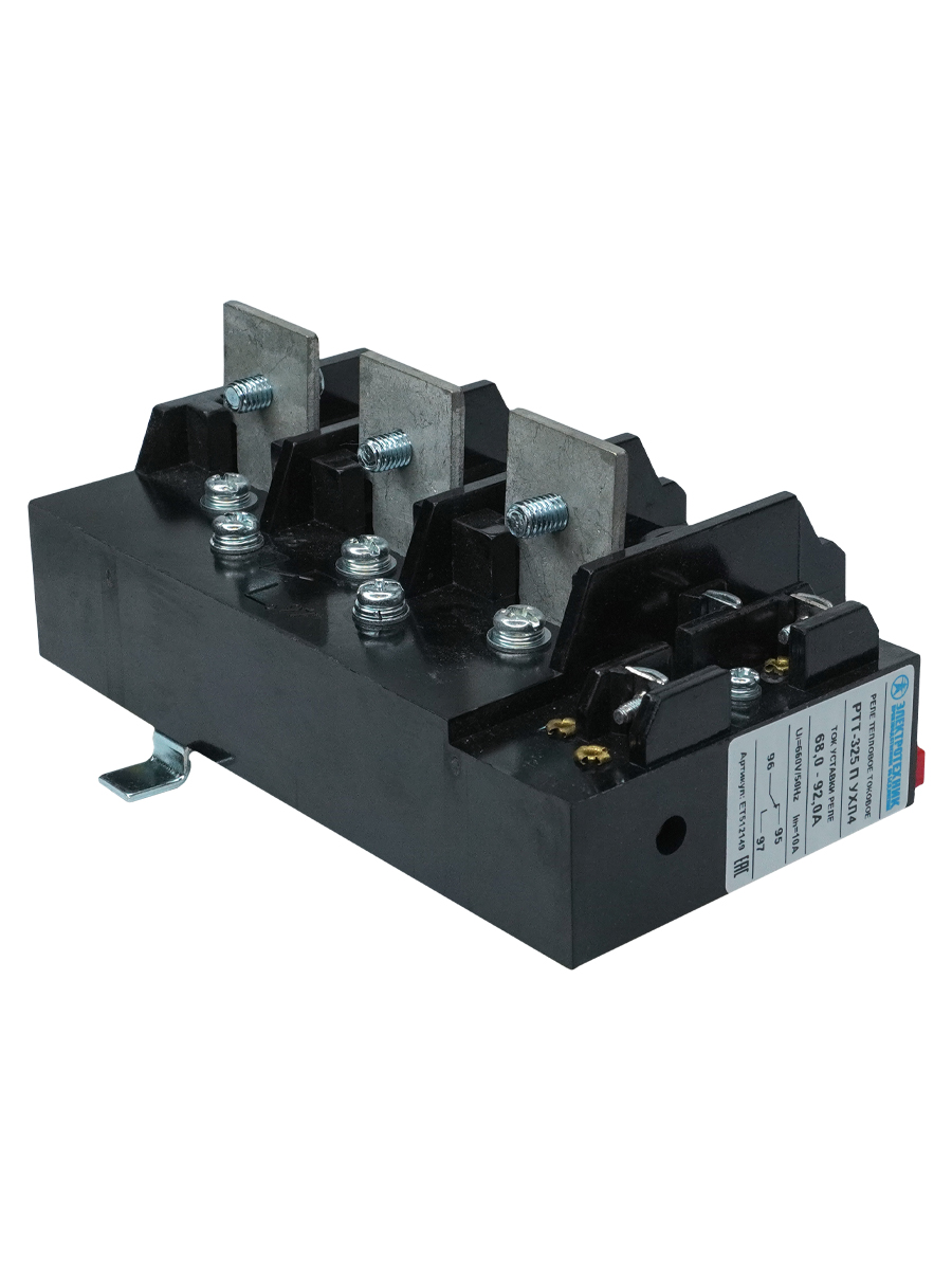 РТТ-325 П УХЛ4, 80А, 68,0 - 92,0А, 660В/50Гц, 1з+1р, ручной возврат, IP00, реле электротепловое токовое  (ЭТ)