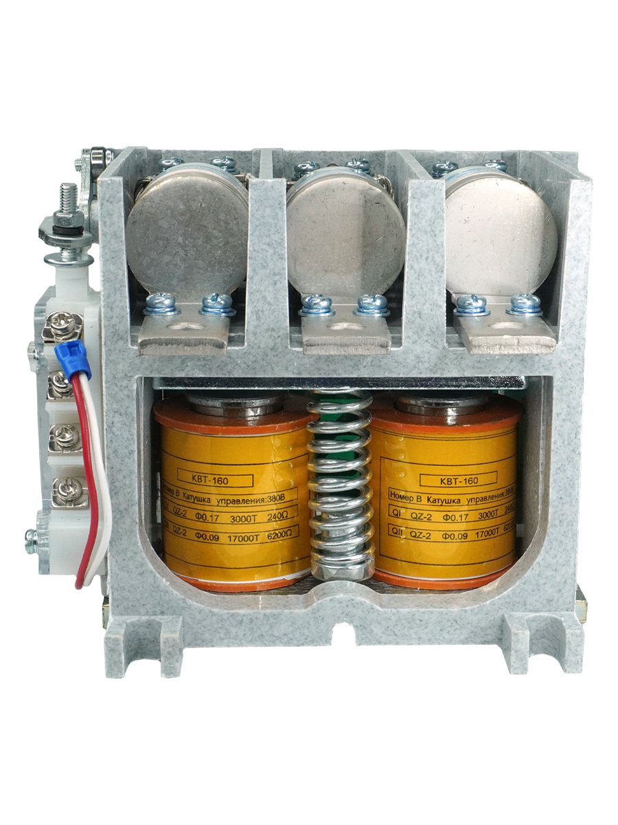 КВТ-1,14-2,5/160-3 У3, трёхполюсный, 160А, 380В AC/DC, 2з+1р, нереверсивный, без реле, IP00, контактор вакуумный  (ЭТ)