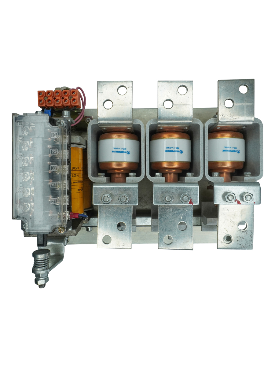 КВТ-1,14-5/630-3 У3, трёхполюсный, 630А, 220В AC/DC, 3з+2р, нереверсивный, без реле, IP00, контактор вакуумный  (ЭТ)