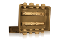 КС-40 У2, 40 клемм, IP65 (пластиковые вводы MG), коробка клеммная